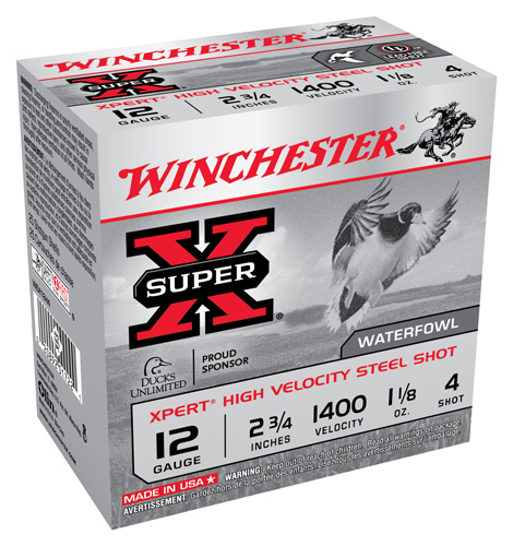 WINCHESTER EXPERT HV STEEL AMO 12GA 2-3/4IN 1-1/8 ... - for sale