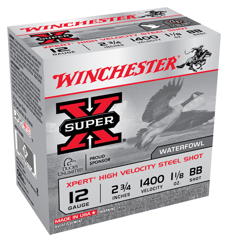 WINCHESTER XPERT 12GA 1400F BB 2.75" STEEL 1-1/8 25RD 10BX/CS - for sale