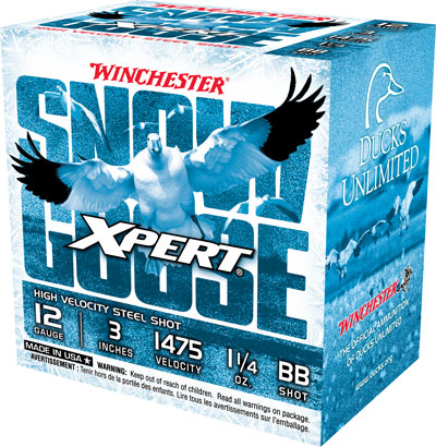 WINCHESTER EXPERT SNOW GOOSE STEEL 12GA 3 1 1/4OZ... - for sale