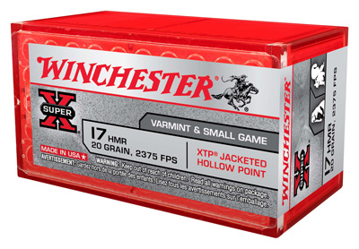 WINCHESTER SUPER-X 17HMR 20GR XTP GAMEPOINT 50RD 20BX/CS - for sale