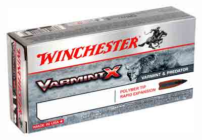 WINCHESTER VARMINT-X 22-250 55GR POLY TIPPED 20RD 10BX/CS - for sale