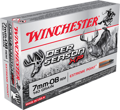 WINCHESTER DEER SEASON 7MM-08 140GR XTREME PNT 20RD 10BX/CS - for sale