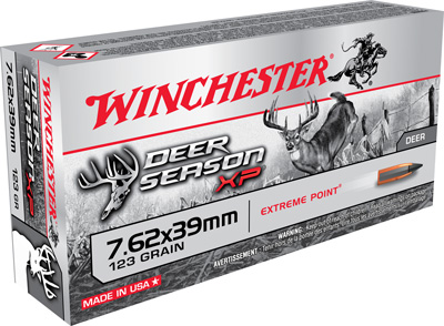 WINCHESTER DEER SEASON XP 7.62X39 123GR XP 20RD 10BX/CS - for sale