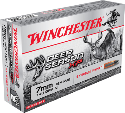 WINCHESTER DEER XP 7MM REM MAG 140GR XTREME PNT 20RD 10BX/CS - for sale