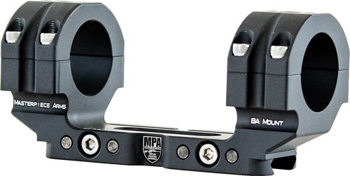 MPA SCOPE MOUNT BA 1-PC 30MM 1.060" 0 MOA BLACK - for sale