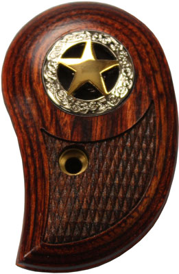 BOND ARMS GRIP STANDARD LAM. ROSEWOOD W/2-TONE STAR - for sale