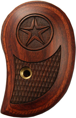 BOND ARMS GRIP STANDARD LAM. ROSEWOOD W/LASER STAR - for sale