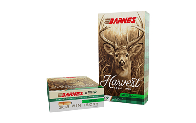 BARNES HARVEST 308 WIN 180GR RN 20RD 10BX/CS - for sale