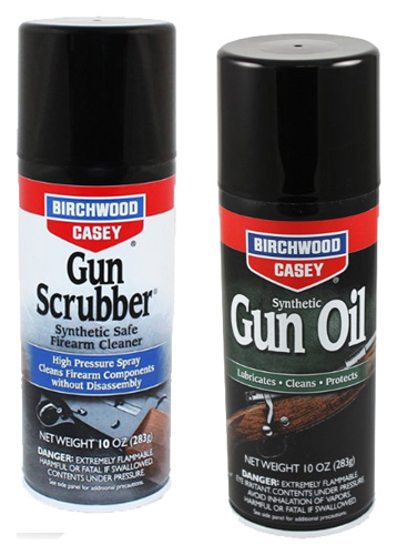 birchwood casey - Gun Scrubber & Synthetic Gun Oil