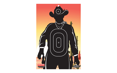 B/C TARGET DIRTY BIRD 12x18 GUNSLINGER SKYLINE 6/PK ( 6 PER CASE ) - for sale