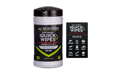 BREAKTHROUGH  BCT SYNTHETIC 5X7 CLP QUICK WIPE 50 COUNT CANISTER (12 PER CASE) - for sale