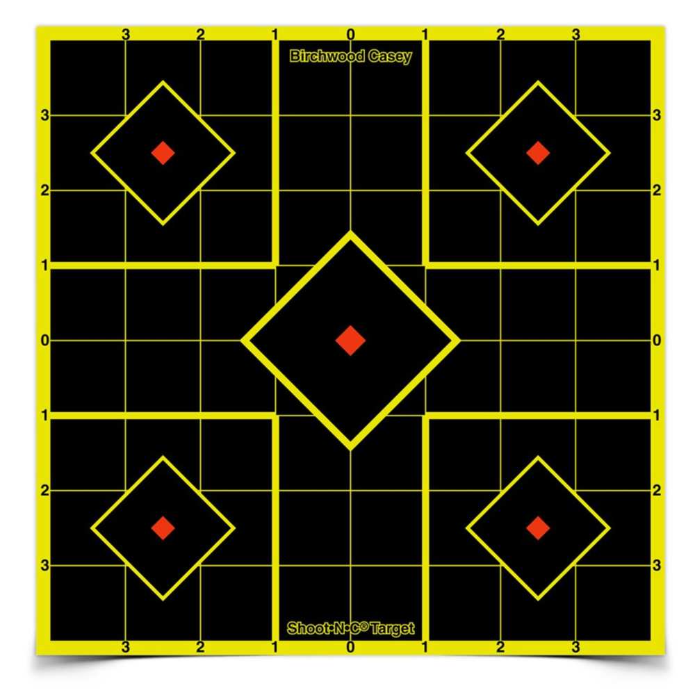 B/C TARGET SHOOT-N-C 8 SIGHT-IN 6/PK ( 12 PER CASE ) - for sale