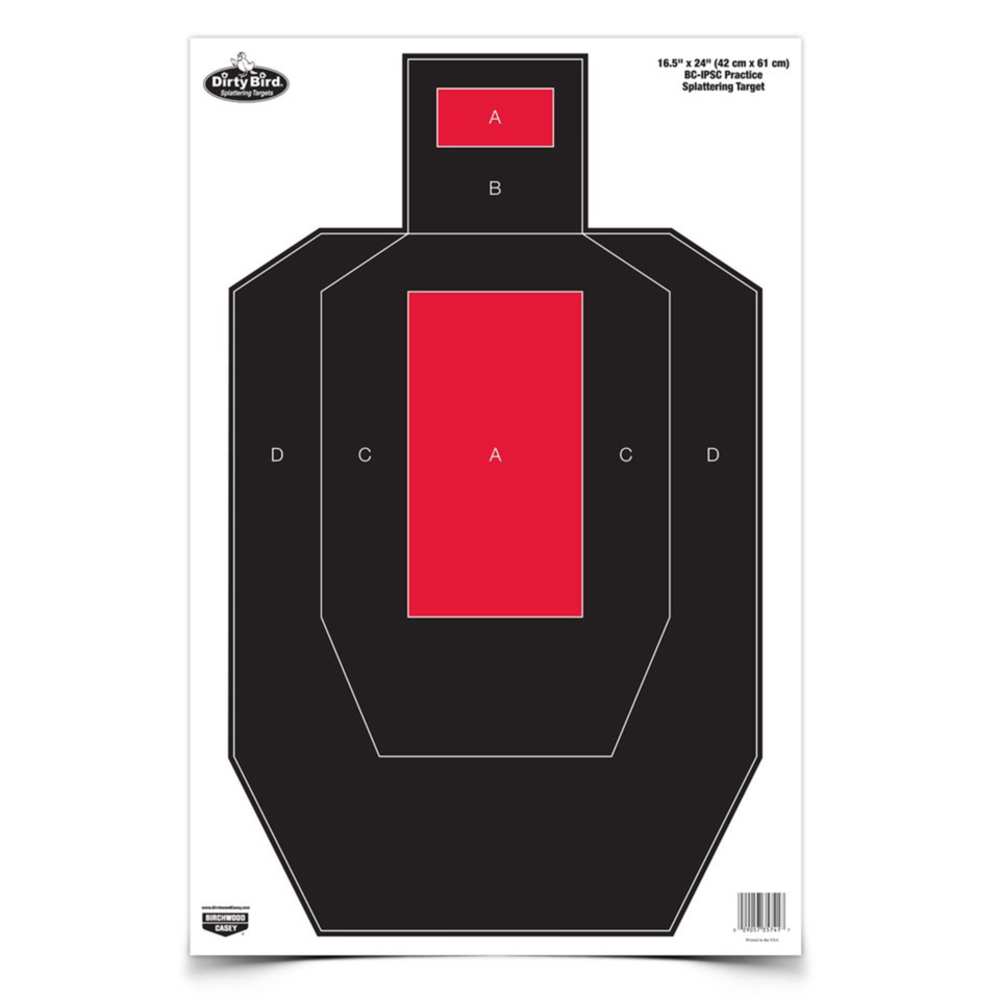 B/C DIRTY BIRD IPSC PRCTCE TRGT 3PK - for sale