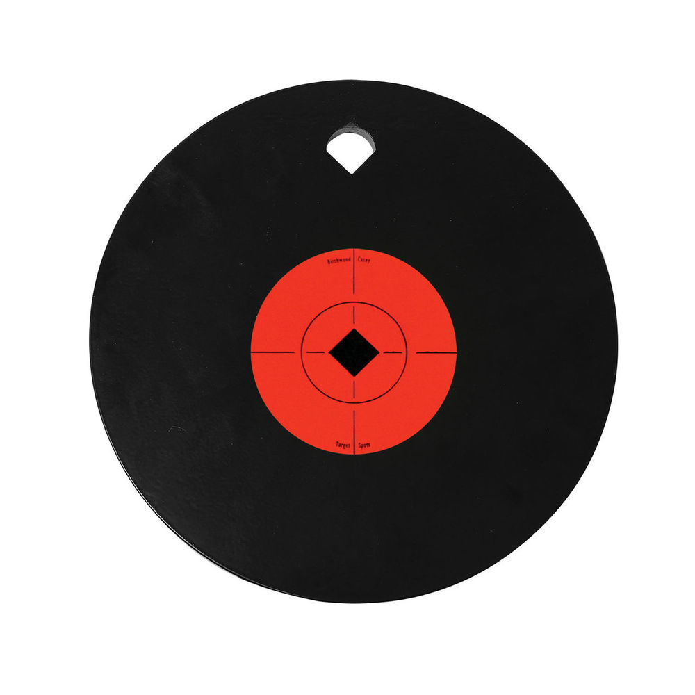 B/C 10" GONG ONE HOLE 3/8" AR500 STL - for sale