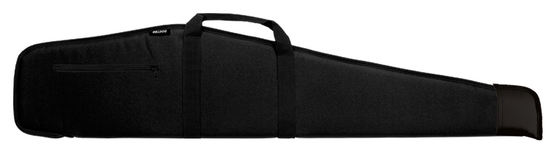 BULLDOG DELUXE RIFLE CASE 48" BLACK W/ ZIPPERED ACCES POCKET - for sale