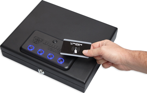 BULLDOG CASE MAGNUM BIOMETRIC PISTOL VAULT 11.5X9.8X2.5 NEW SAFE MODE OPERATION (4 PER CASE) - for sale
