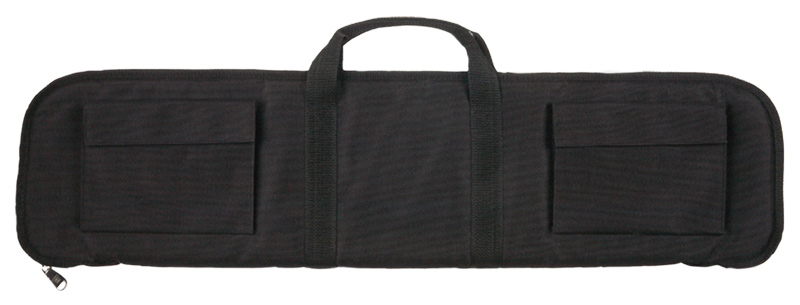 BULLDOG TACTICAL SHOTGUN CASE 35" BLACK 2 EXTERNAL POCKETS - for sale