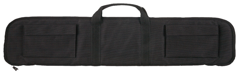 BULLDOG TACTICAL SHOTGUN CASE 42" BLACK 2 EXTERNAL POCKETS - for sale