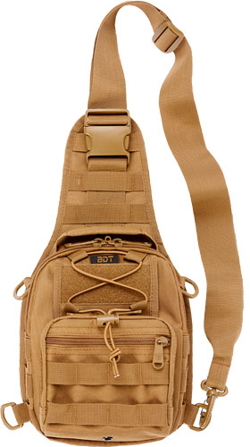 BULLDOG BDT X-SMALL SLING BAG` W/MOLLE WEBBING TAN - for sale