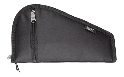 BULLDOG DELUXE PISTOL CASE W/ POCKET AND SLEEVE - BLACK (12X6)  (20 PER CASE) - for sale