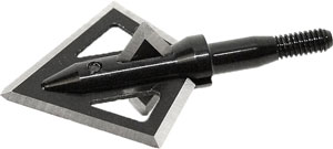 MAGNUS BROADHEADS BLACK HORNET 4-BLADE 100GR 1 1/4" CUT 3PK - for sale