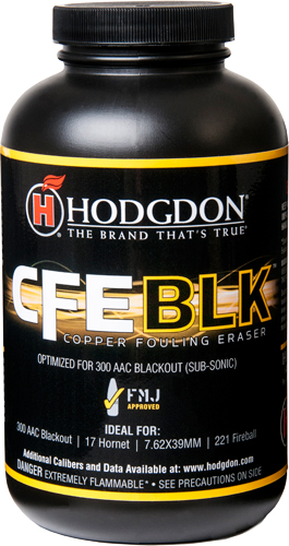 HODGDON RIFLE POWDER CFE BLACK 1LB ( 10 PER CASE ) - for sale