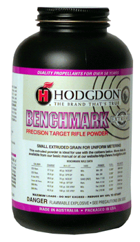 HODGDON RIFLE POWDER BENCHMARK 1-LB CAN ( 10 PER CASE ) - for sale