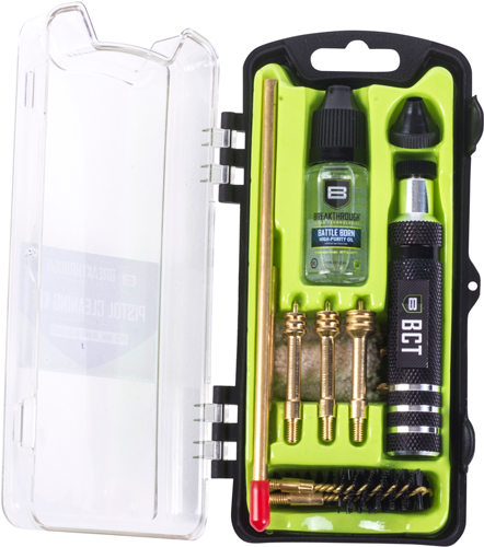 BREAKTHROUGH VISION PISTOL CLEANING KIT .38/.40/.45 - for sale