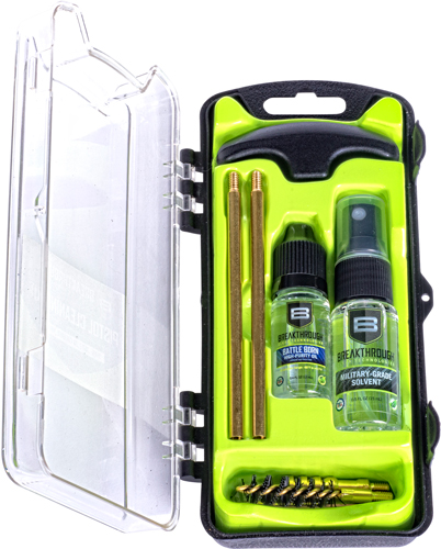 BREAKTHROUGH VISION PISTOL CLEANING KIT .35CAL/.38CAL/9MM - for sale