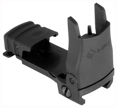 MISSION FIRST TACTICAL FRONT FLIP UP SIGHT BLACK P... - for sale