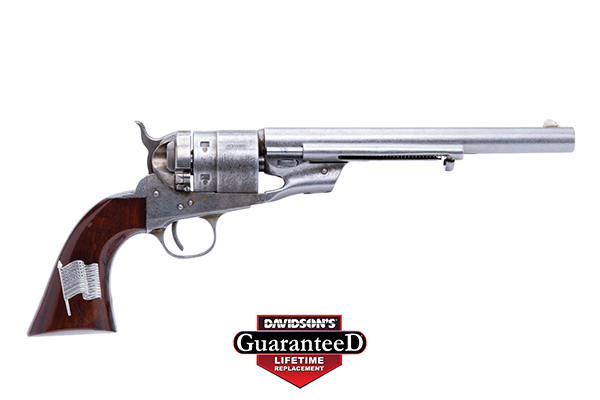 CIMARRON 1860 R-M OLD GLORY TYP2 45LC 8" FS CC/BL WALNUT - for sale