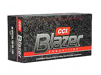 CCI BLAZER  ALUMINUM AMO 38 SPECIAL 158 RNL 50RD (20 BOX CASE) - for sale
