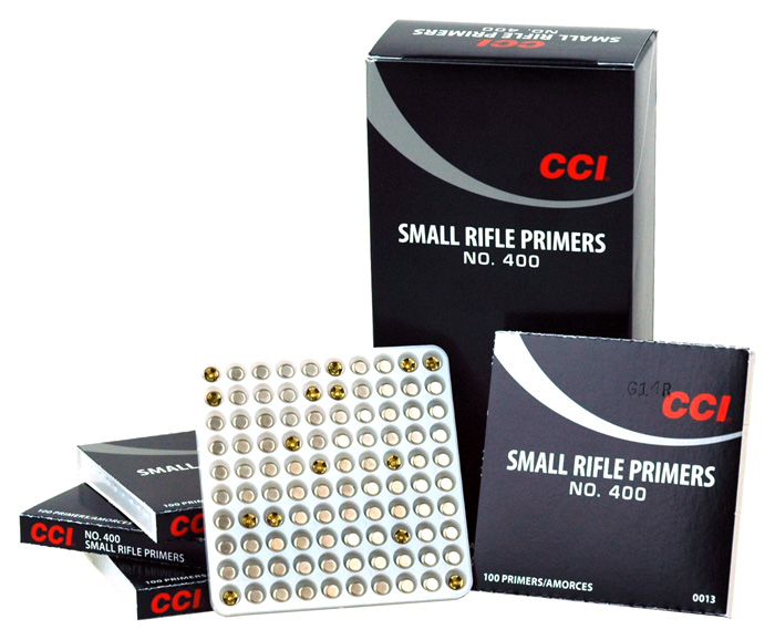 CCI PRIMERS 400 SMALL RIFLE 5000 PACK CASE - for sale