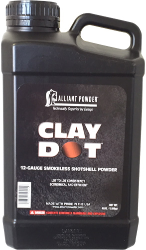 ALLIANT POWDER CLAYDOT 4LB CAN 4CAN/CS - for sale