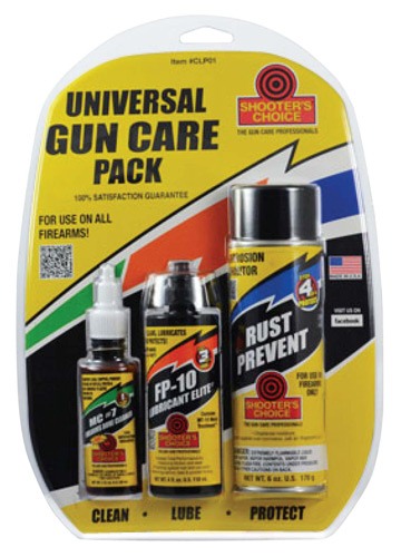 SHOOTERS CHOICE UNIVERSAL GUN GUN CARE CHEMICALS KIT - for sale