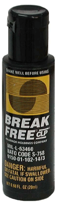 BREAK-FREE CLP 2/3 OZ. SQUEEZE BOTTLE! - for sale