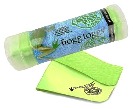 FROGG TOGGS COOLING TOWEL ORIGINAL CHILLY-PAD LIMEGREEN - for sale