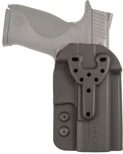 COMP-TAC QB OWB KYDEX SIZE 1 GLOCK 9/40/357 WALTHER PPQ RH BLACK - for sale