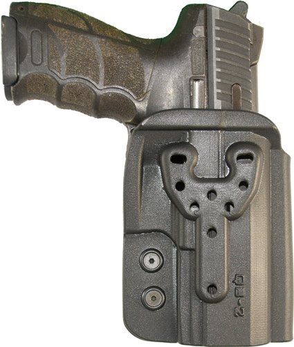 COMP-TAC QB OWB KYDEX SIZE 2 HK VP40/P30/SK GLOCK 45 SPRGFLD XD/M SIG 320 RH BLACK - for sale