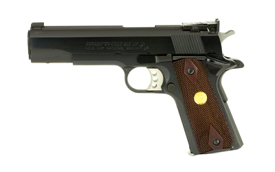 COLT GOLD CUP SERIES 70 9MM NATIONAL MATCH 8-SH WALNUT - for sale