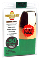 CVA POWERBELT BULLETS .50 CAL 295GR COPPER HP 50CT - for sale