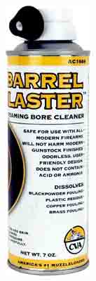 CVA BARREL BLASTER FOAMING BORE CLEANER 7OZ CAN - for sale