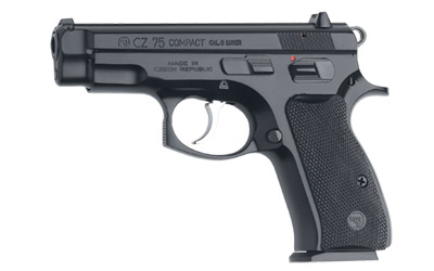 CZ 75 COMPACT 9MM FS 14-SHOT MANUAL SAFETY BLACK POLYCOTE - for sale