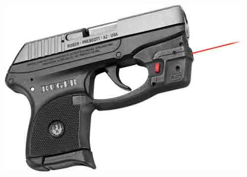 CRIMSON TRACE LASER DEFENDER ACCUGUARD RED RUGER LCP - for sale