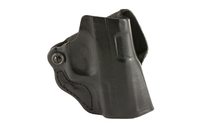 DESANTIS MINI SCABBARD HOLSTER RH OWB LEATHER RUGER SR22 BLK - for sale