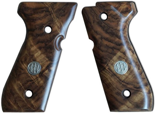 BERETTA 92/96 DELUXE GRIPS GRADE 3 WALNUT CHECKERED - for sale