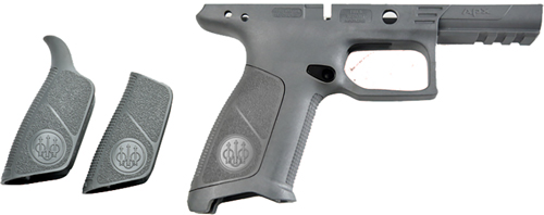 BERETTA FRAME APX WOLF GREY NO FINGER GROOVES POLY! - for sale