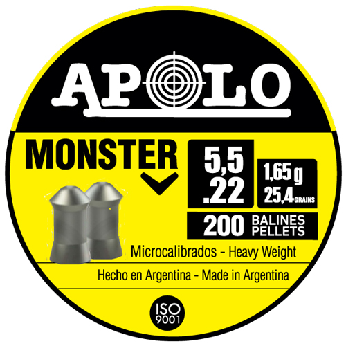 HATSAN APOLO 22 MONSTER 25.4 GRAIN 200 PACK - for sale