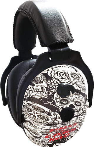 PRO EARS REVO EAR MUFF ELECTRONIC SKULLS! - for sale