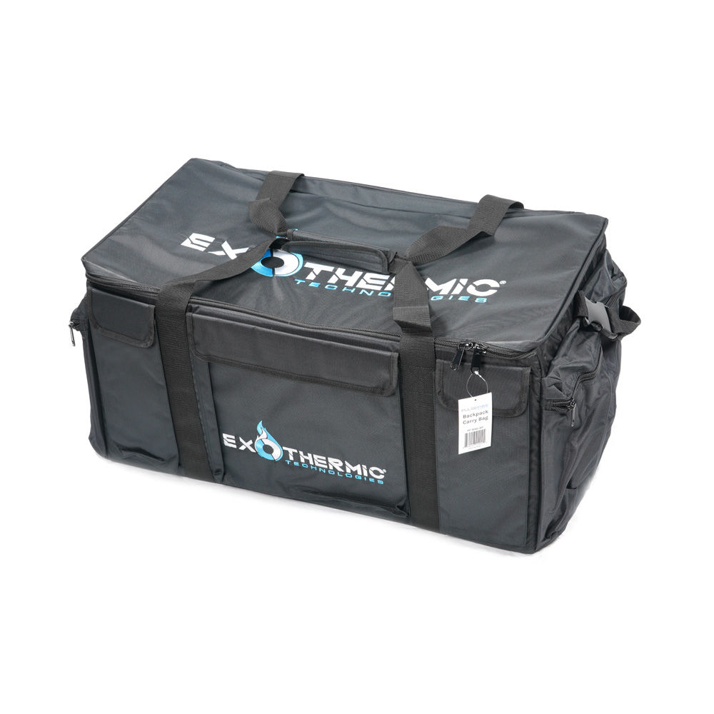 EXOTHERMIC TECHNOLOGIES BACKPACK CARRY BAG ( 3  PER CASE ) - for sale